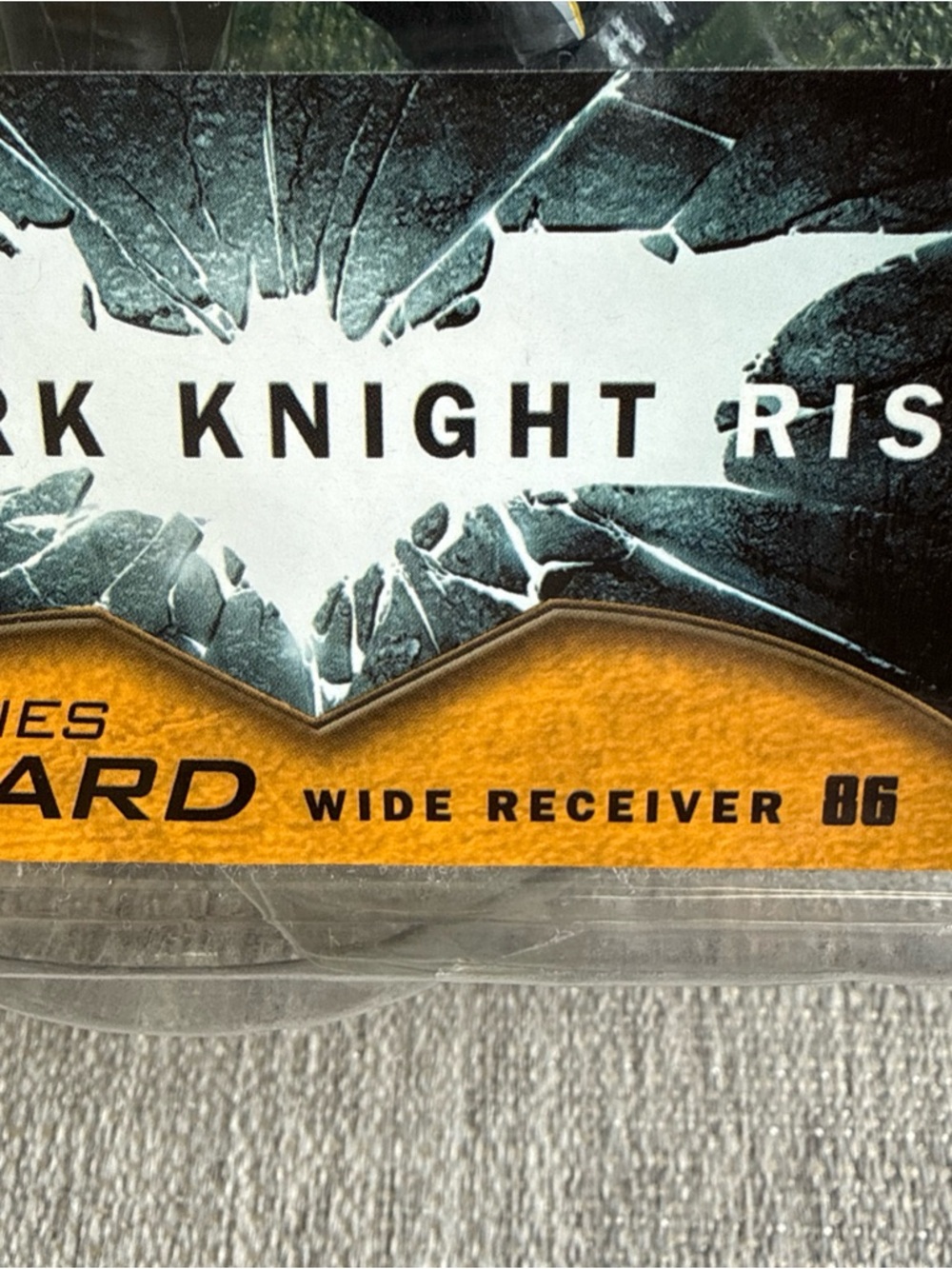 Mcfarlane Hines Ward Action Figure WR Gotham Rogues Dark Knight Rises RARE! 2012 - Picture 15 of 17